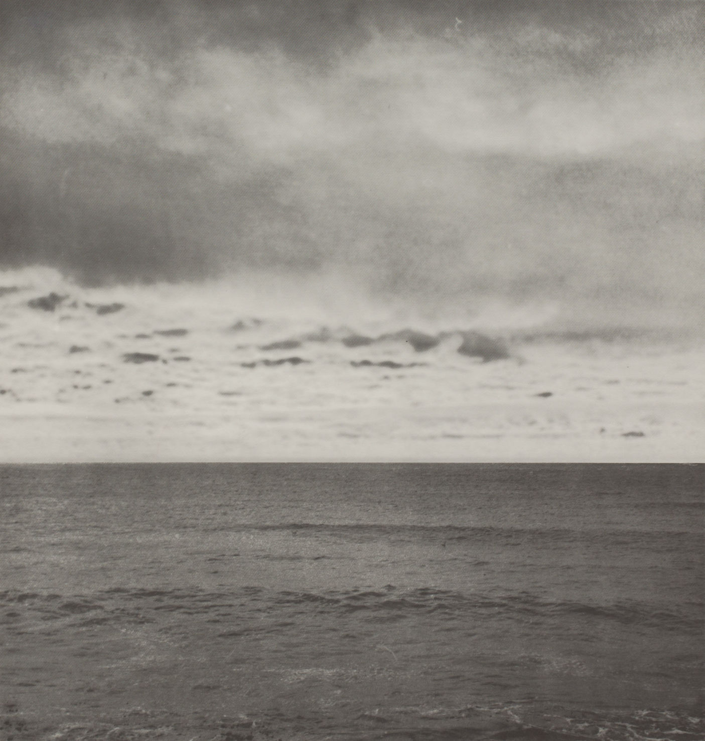 "Seascape I" by Gerhard Richter (1969)